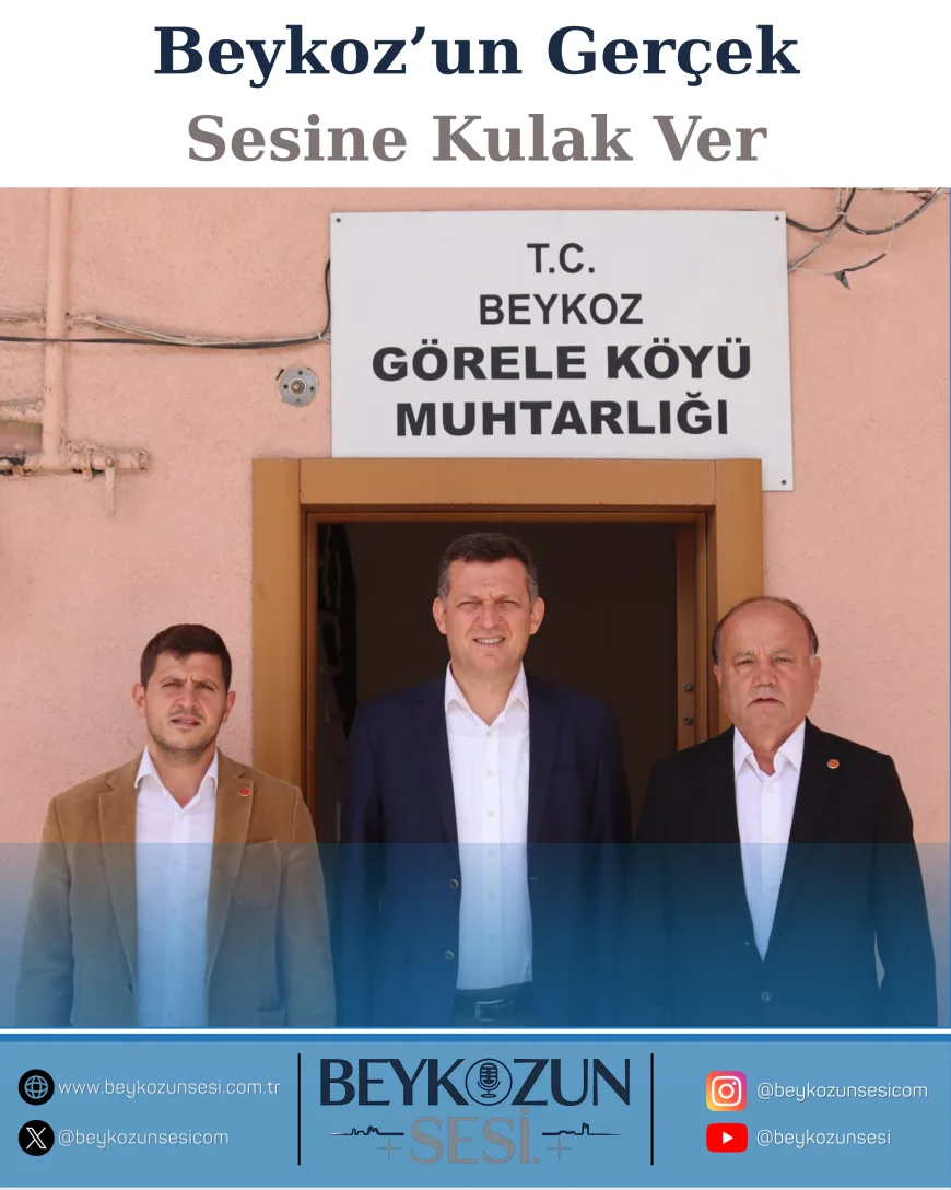 Beykoz Kaymakamı Fatih Ürkmezer mahalle ziyaretlerinde vatandaşların taleplerini dinledi