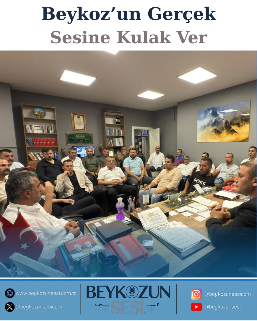 MHP Beykoz İlçe Teşkilatı Olağanüstü Divan Kurulu toplantısı yaptı