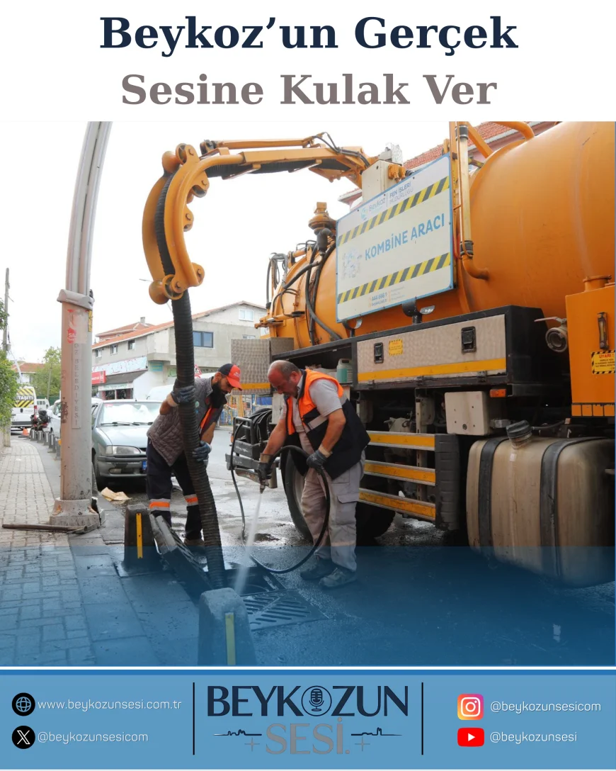 Beykoz’un Beş Mahallesinde Eş Zamanlı Çalışmalar: Yol, Temizlik ve Altyapı Hizmetleri Hızlandı