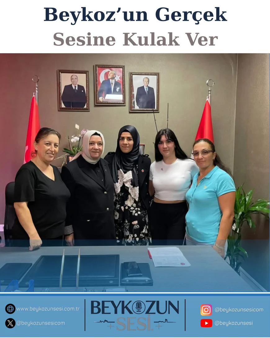 MHP Beykoz’da yeni katılımlar: Kadın Kolları Başkanı Hatice Hacımahmutoğlu rozet takdim etti