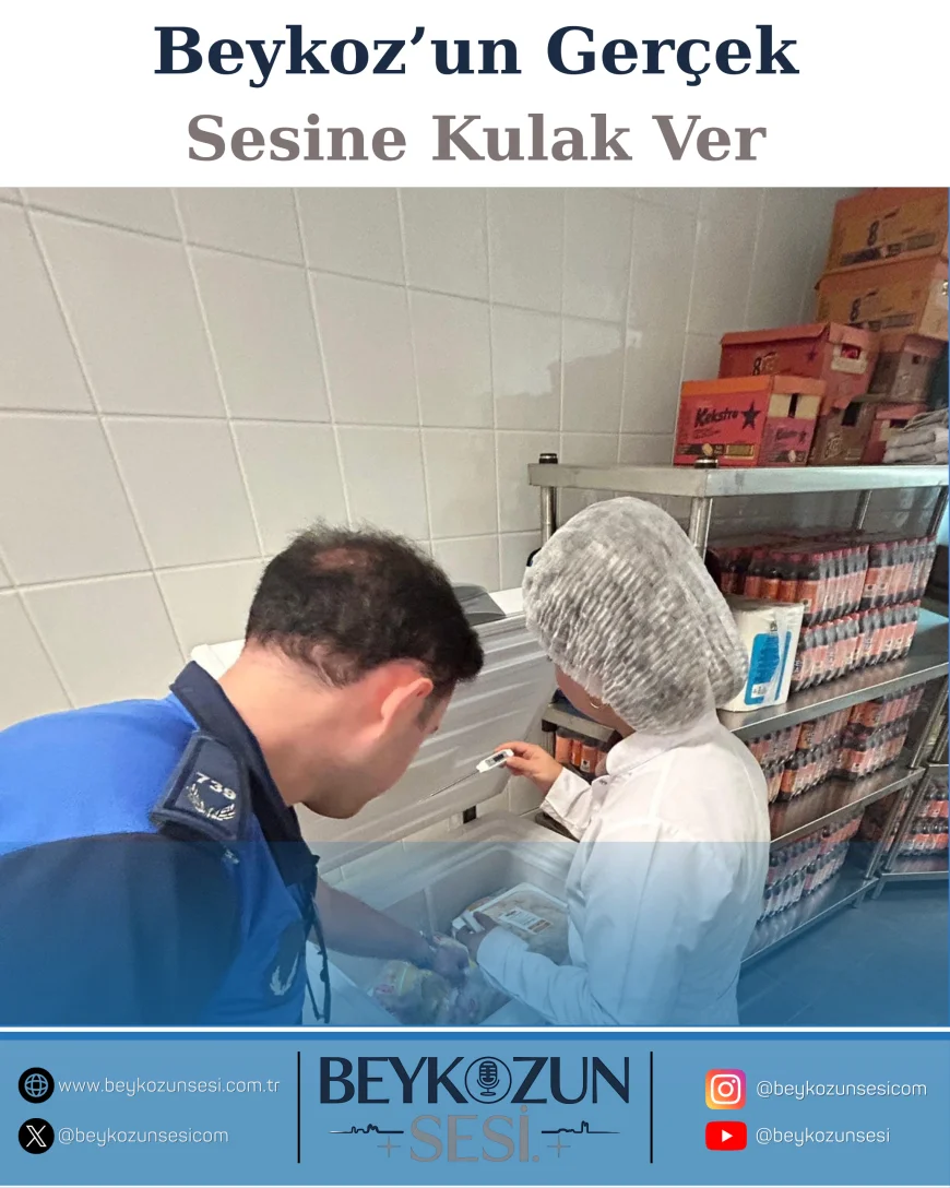 Beykoz’da 51 okul kantininde ruhsat, vergi ve hijyen denetimleri yapıldı