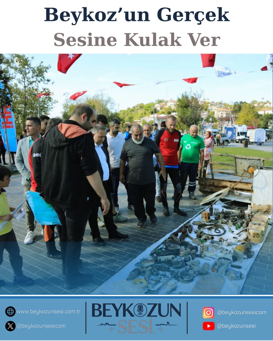 Beykoz’da çevre seferberliği: Ormanda atık toplama ve deniz dibi temizliğiyle farkındalık etkinliği düzenlendi