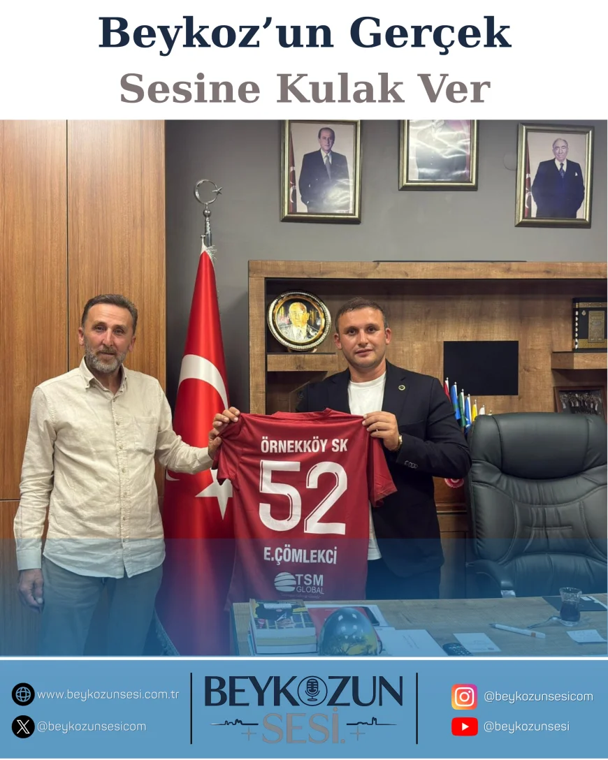 MHP Beykoz İlçe Başkanı Çömlekçi: "Gençlerin spora yönelmesi için kulüplerimizin yanındayız"