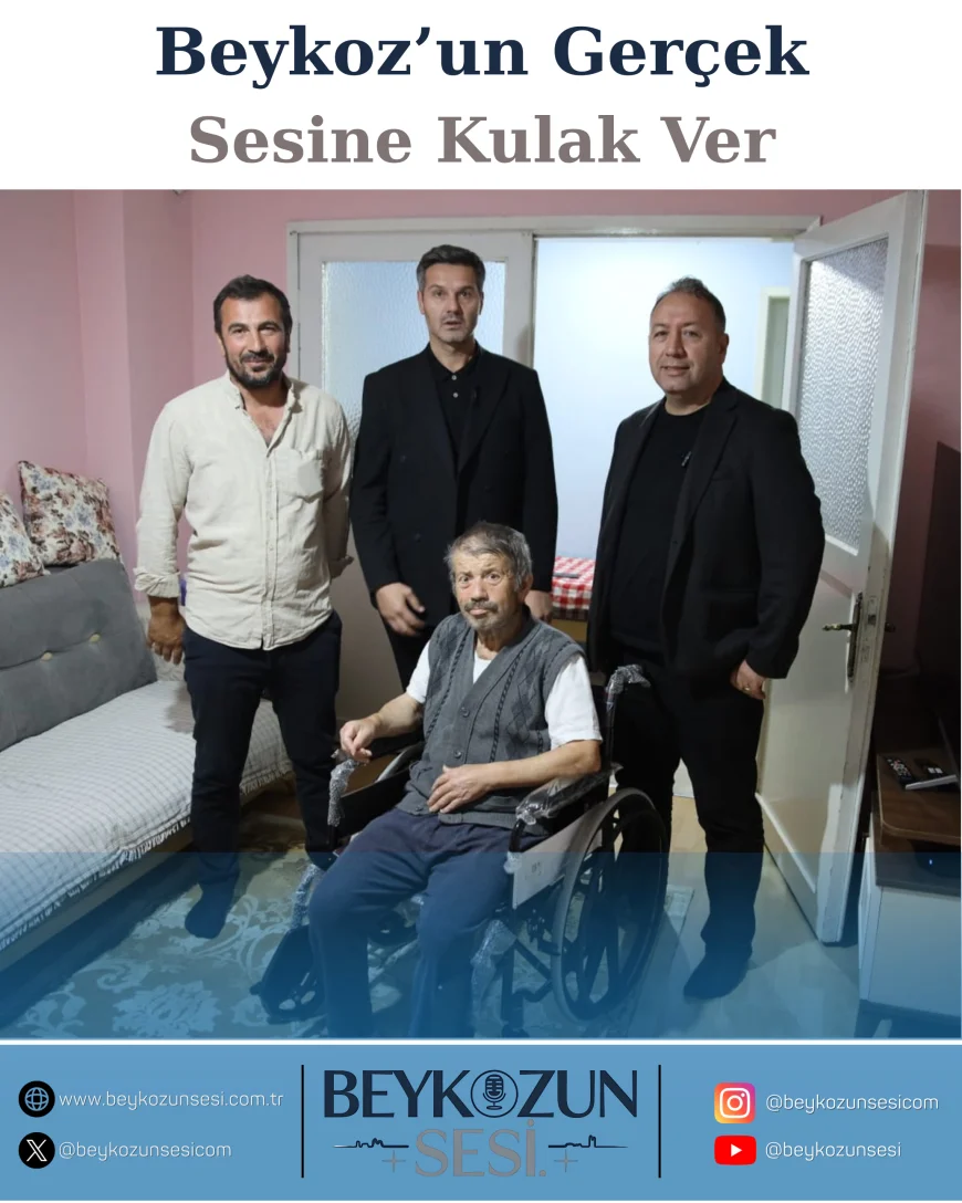 Beykoz’da İyilik Elçileri tekerlekli sandalye bağışlarıyla ihtiyaç sahiplerine umut oluyor