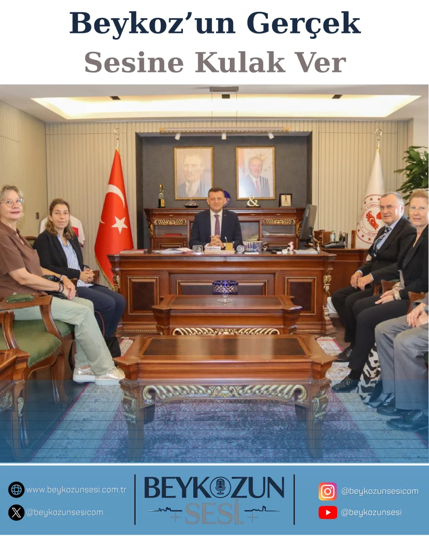 Polonezköy derneklerinden Beykoz Kaymakamı Dr. Fatih Ürkmezer’e hayırlı olsun ziyareti
