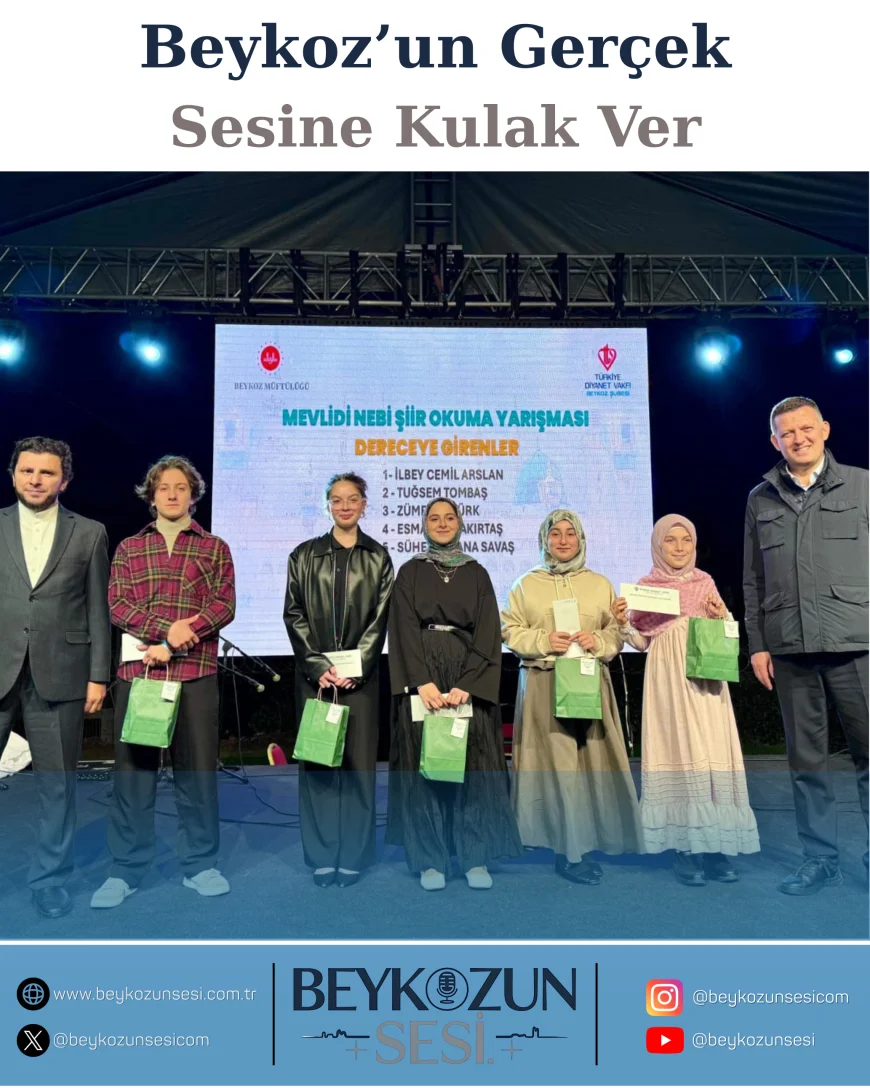 Beykoz’da Mevlid-i Nebi Haftası etkinlikleri kortej, şiirler ve dualarla kutlandı