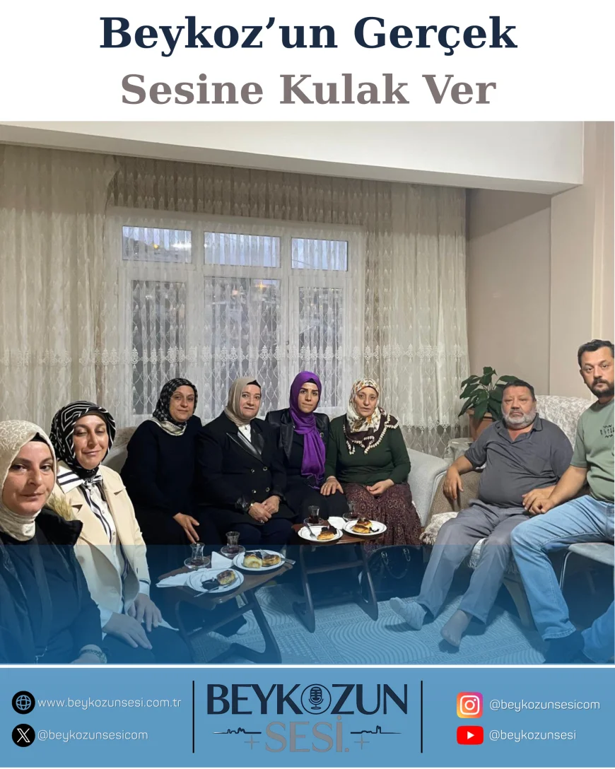 Tokatköy’de MHP Beykoz Kadın Kolları “Komşum Nasılsın” Ziyaretiyle Ailelerle Bir Araya Geldi