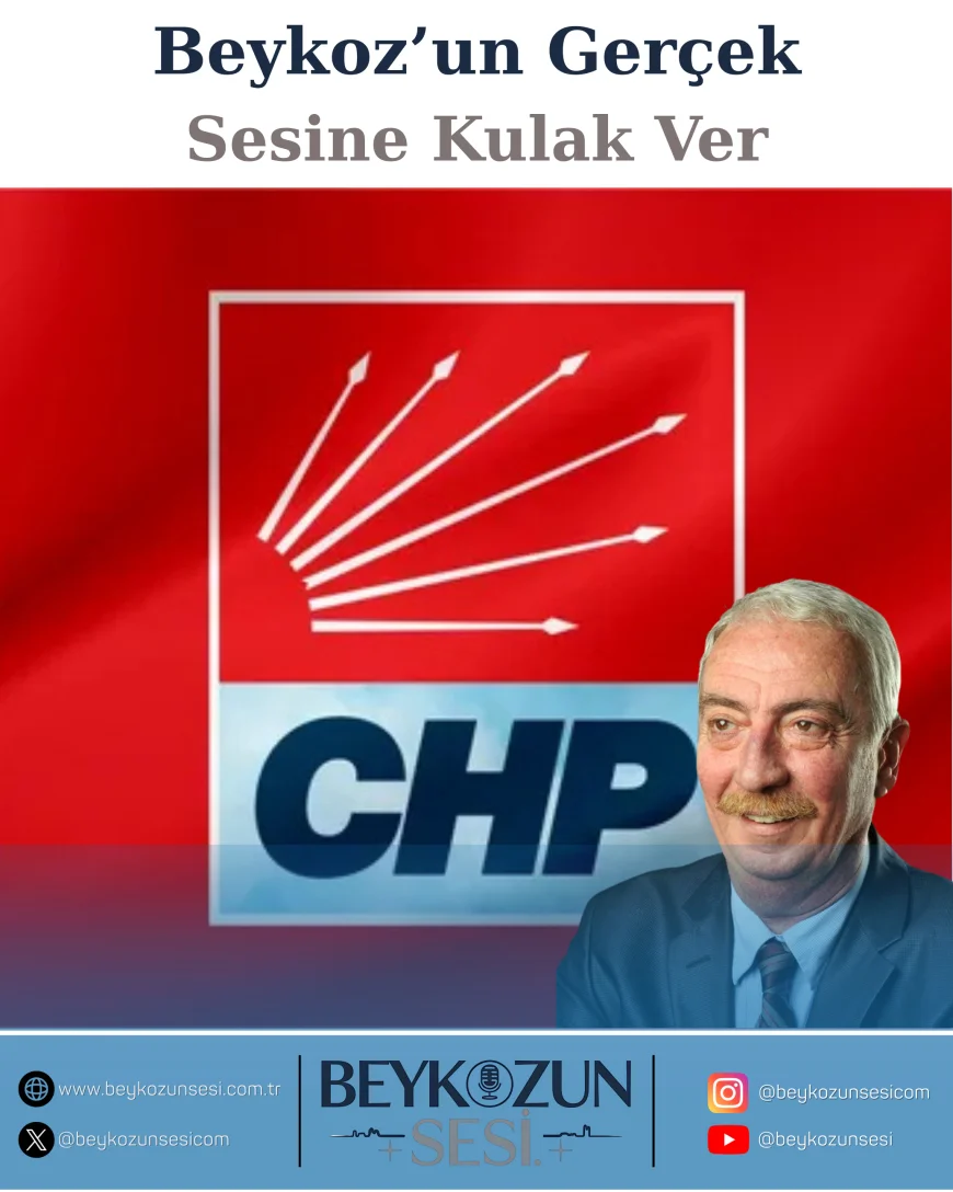 CHP Beykoz İlçe Başkanlığı Seçimini Aydın Düzgün Kazandı, Yeni Yönetim Belli Oldu