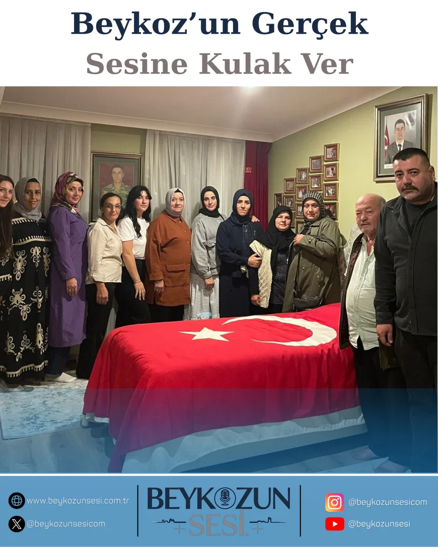 MHP Beykoz Teşkilatından Şehit Kemal Zeren’in Ailesine Ziyaret: “Şehidimizin Hanesi, Hanemizdir”