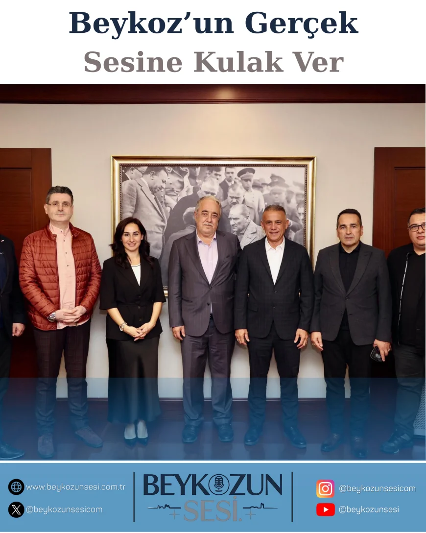İstanbul Milletvekili Hulusi Şentürk’ten Beykoz Belediyesi’ne projeler ve iş birliği odaklı ziyaret