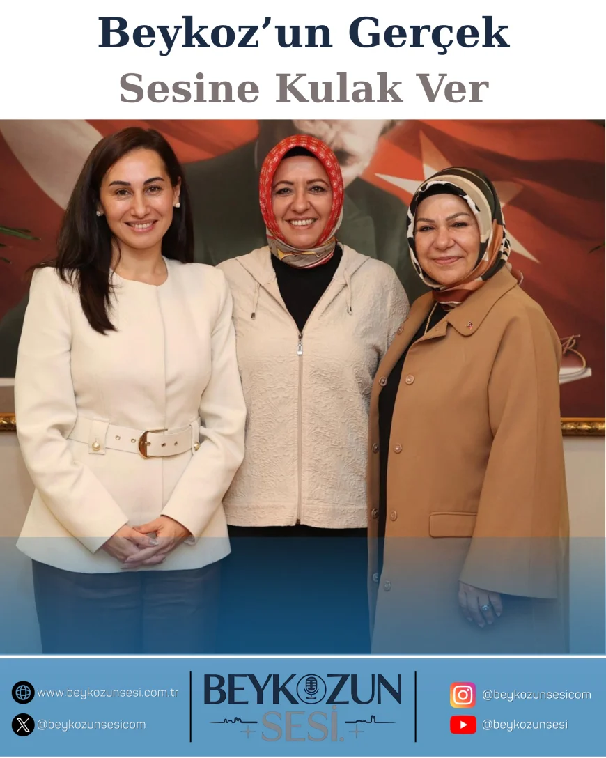 Beykoz Belediyesi’nde dikkat çeken buluşma: Şeyma Döğücü, Özlem Vural Gürzel ve Gaye Zayıf yerel yönetim deneyimlerini paylaştı