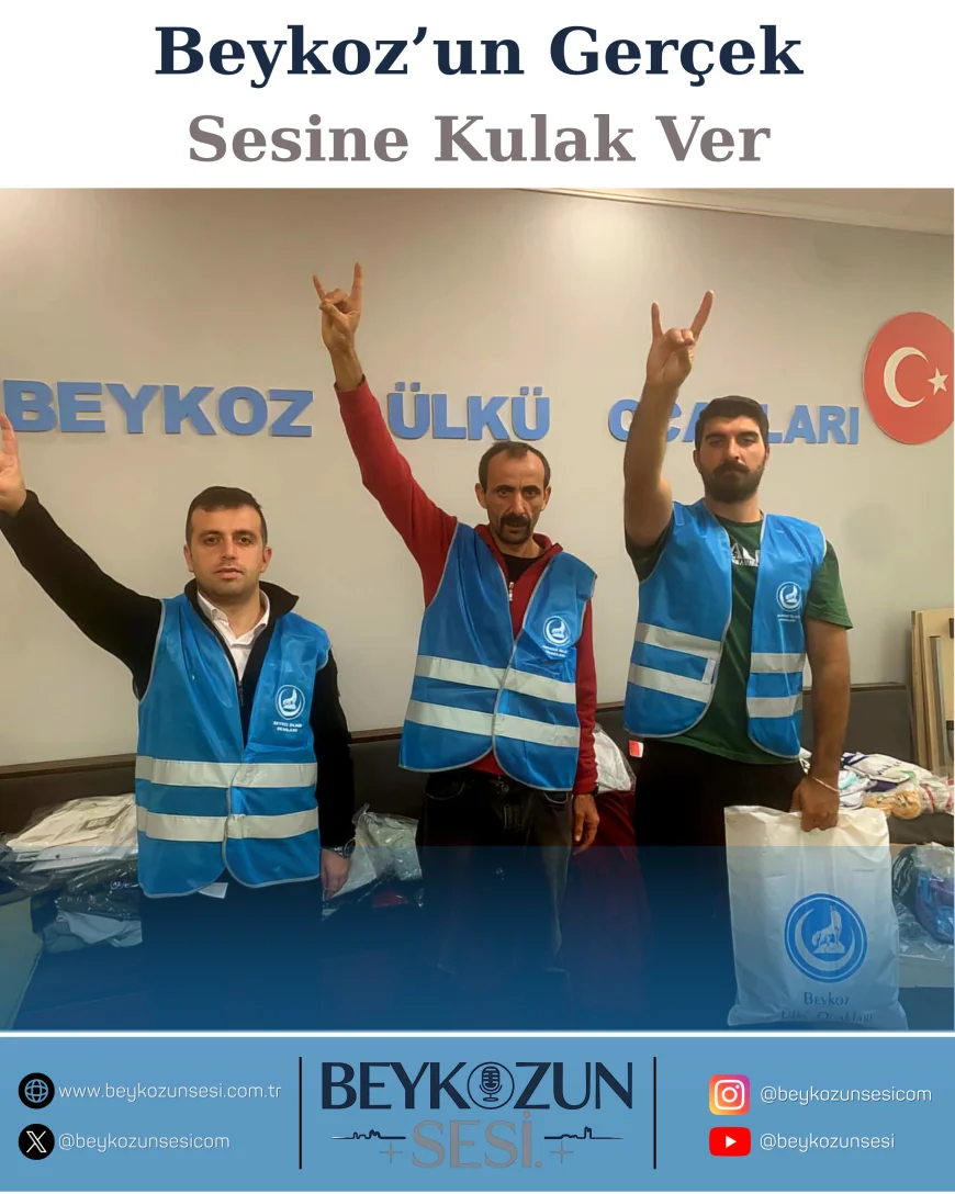 Beykoz Ülkü Ocakları kış öncesi ihtiyaç sahibi ailelere kıyafet desteği ulaştırdı