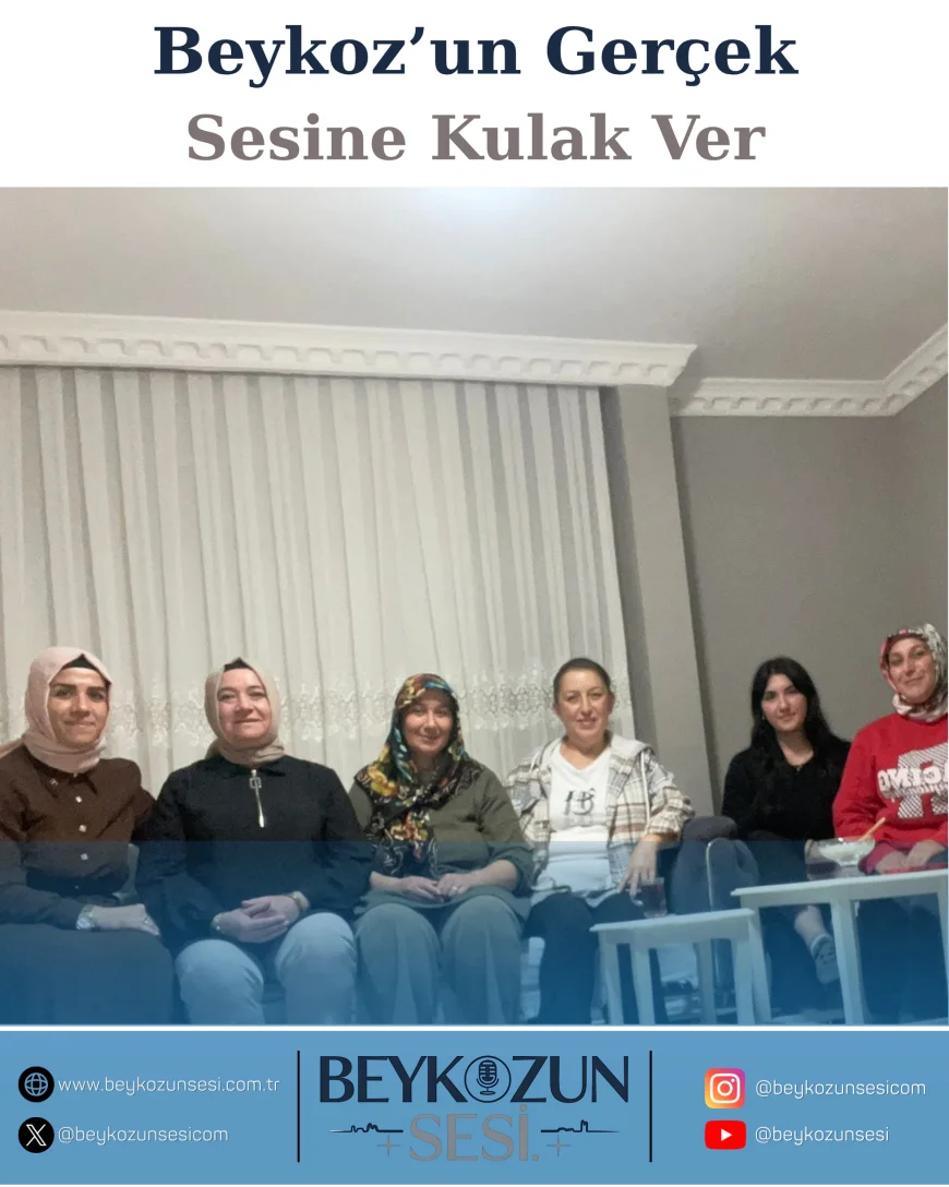 MHP Beykoz Kadın Kolları Dereseki’de “Komşum Nasılsın” projesiyle vatandaşları ziyaret etti