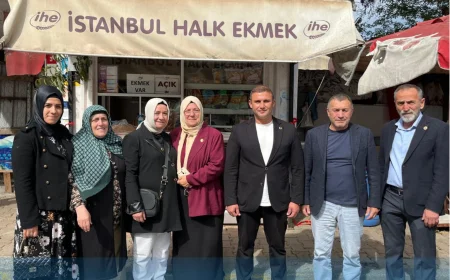 Beykoz Göksu Mahallesi’nde Halk Ekmek satış noktası açıldı, vatandaş uygun fiyatlı ekmeğe kavuştu