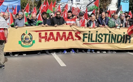 Ankara’da yüzbinler Gazze için buluştu: Kızılay Meydanı’nda büyük dayanışma mitingi