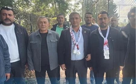 MHP Beykoz İlçe Teşkilatı Kanlıca Spor’un Maçında Tribünde Yerini Aldı