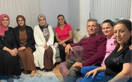 MHP Beykoz Kadın Kolları’ndan “Komşum Nasılsın” programı kapsamında Çamlıbahçe’de anlamlı ziyaret