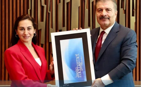 Beykoz Belediye Başkan Vekili Özlem Vural Gürzel’den Eski Sağlık Bakanı Dr. Fahrettin Koca’ya nezaket ziyareti