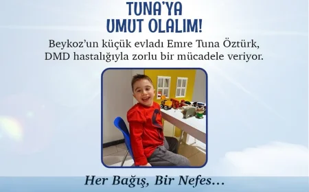 Beykoz’da DMD Hastalığıyla Mücadele Eden Emre İçin Zaman Daralıyor