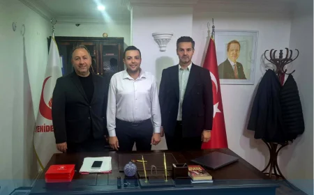 Beykoz’un İyilik Elçileri Remzi Çıra ve Salih Dursun’dan Yeniden Refah Partisi Ziyareti