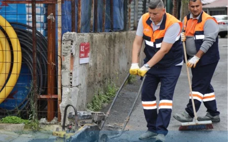 Mahalle Bakım Timi Beykoz’un Her Noktasında: Temizlikten Onarıma, Her Detayda Titiz Çalışma