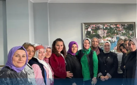 MHP Beykoz Kadın Kolları’ndan Anlamlı Ziyaret: Yardım Seli Kermesine Destek