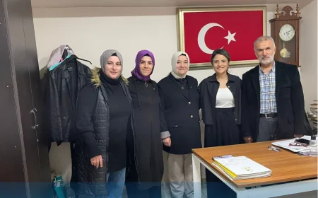 MHP Beykoz Kadın Kolları’ndan Beykoz Vakfı’na Nezaket Ziyareti