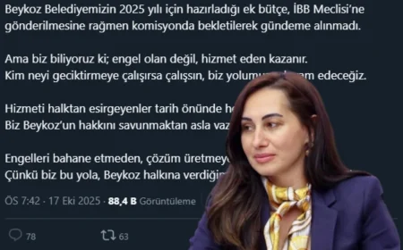 Beykoz Belediye Başkanı Özlem Vural Gürzel: “Engel olan değil, hizmet eden kazanır”
