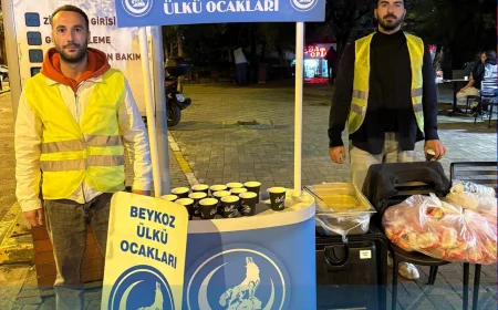 Beykoz Ülkü Ocakları’ndan Hastalara Sıcak Çorba İkramı: Acil Serviste Dayanışma Dolu Akşam
