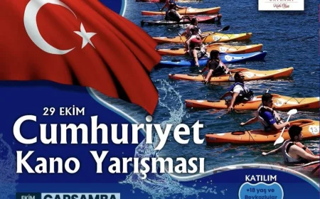 Beykoz’da Cumhuriyet Bayramı Coşkusu Küreklerle Kutlanacak: 29 Ekim’de Su Sporları Merkezi’nde Yarış Heyecanı