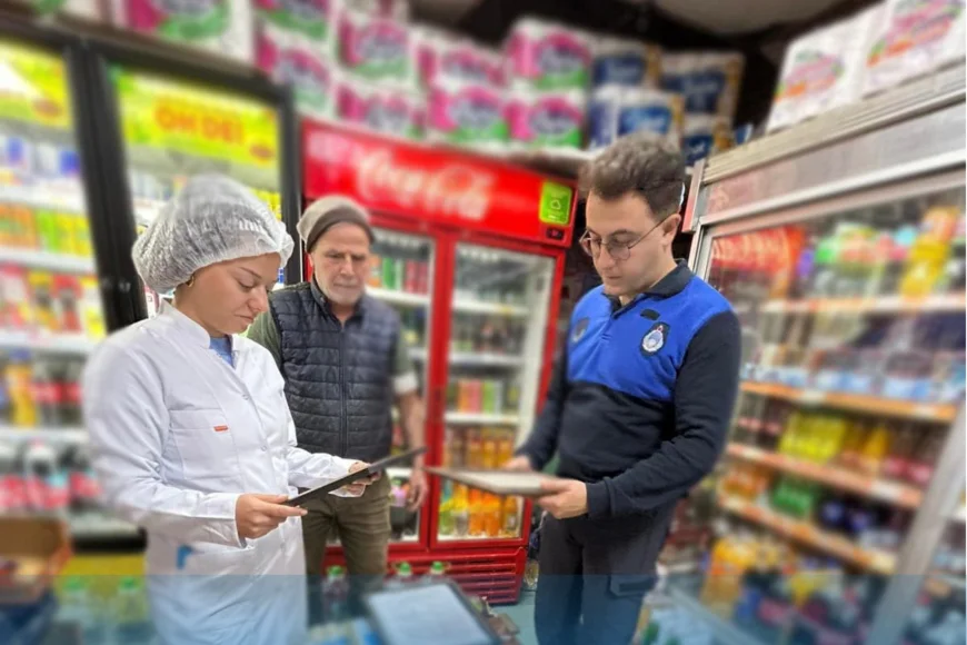 Beykoz Belediyesi Tokatköy’de gıda işletmelerine denetim yaptı, hijyen ve güvenilir ürün vurgusu yapıldı