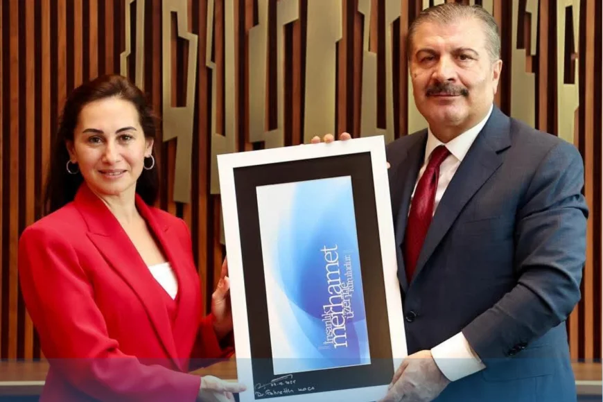 Beykoz Belediye Başkan Vekili Özlem Vural Gürzel’den Eski Sağlık Bakanı Dr. Fahrettin Koca’ya nezaket ziyareti