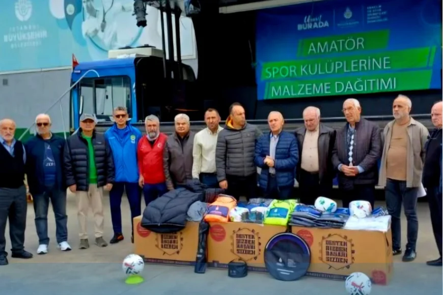 İBB’den Beykoz’daki Amatör Spor Kulüplerine Malzeme Desteği: Yeni Sezon Öncesi Moral Desteği