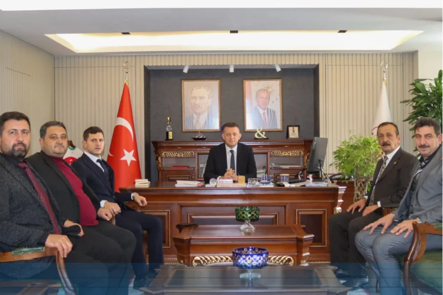 Beykoz’un Muhtarlarından Kaymakam Dr. Fatih Ürkmezer’e 19 Ekim Ziyareti