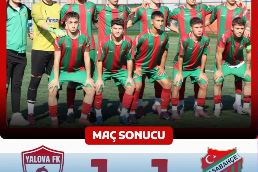 U19 Gelişim Ligi’nde Beykozspor, Deplasmanda Yalova FK ile 1-1 Berabere Kalarak Puanları Paylaştı