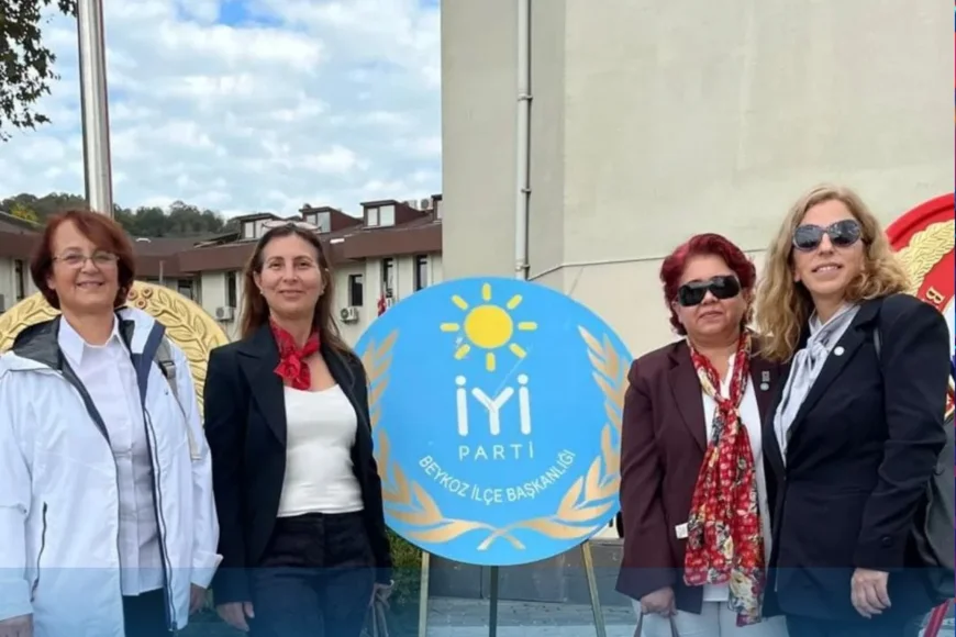 İYİ Parti Beykoz İlçe Başkanlığı 29 Ekim Çelenk Sunma Töreninde Yerini Aldı