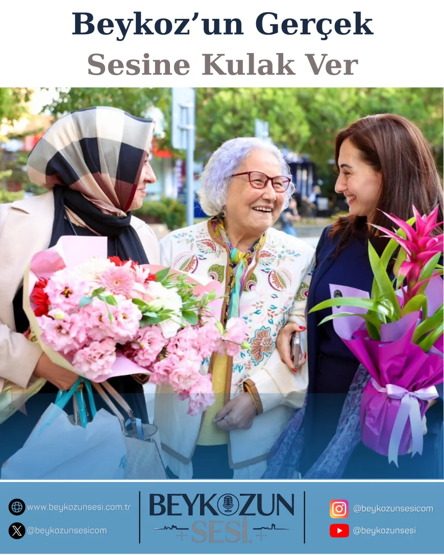 Beykoz’da 1 Ekim Dünya Yaşlılar Günü: Başkan Vekili Özlem Vural Gürzel huzurevi sakinlerini ziyaret etti