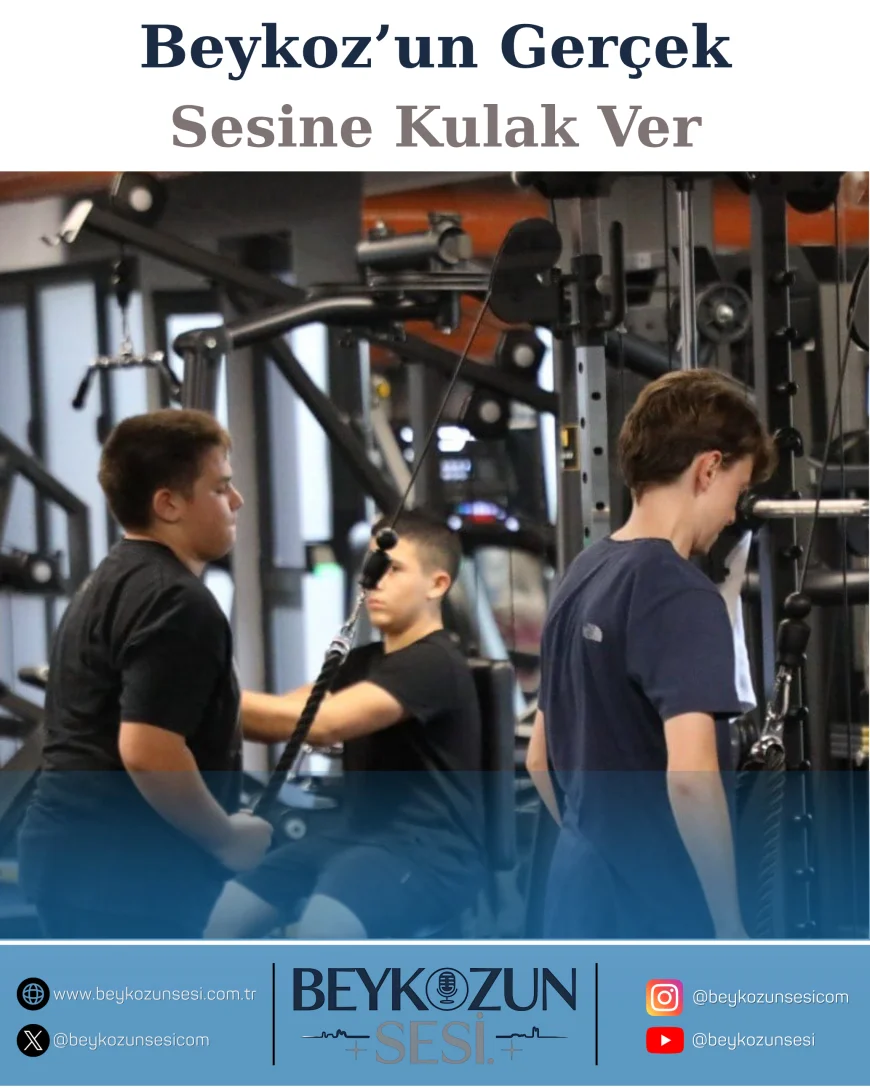 Beykoz’da spor severlere yeni imkan: Yücel Çelikbilek Fitness Salonu açıldı