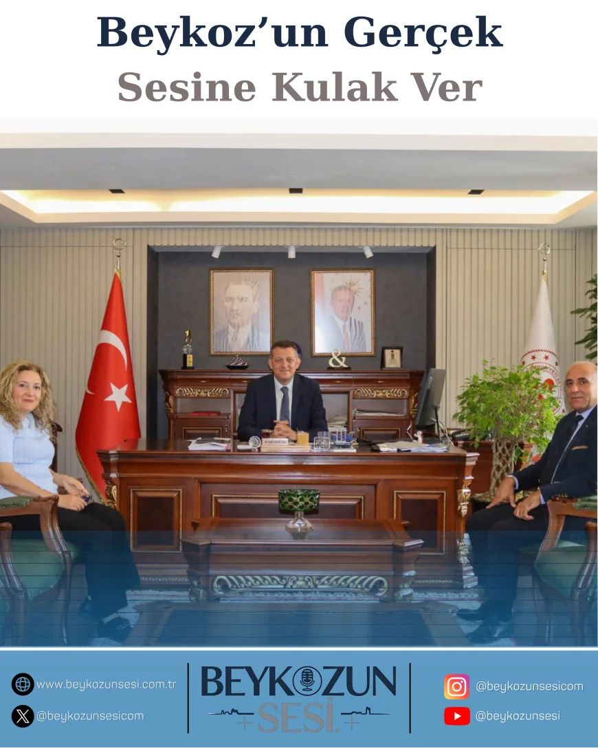 BOÇAY Başkanı Bülent Taştan’dan Kaymakam Fatih Ürkmezer’e nezaket ziyareti