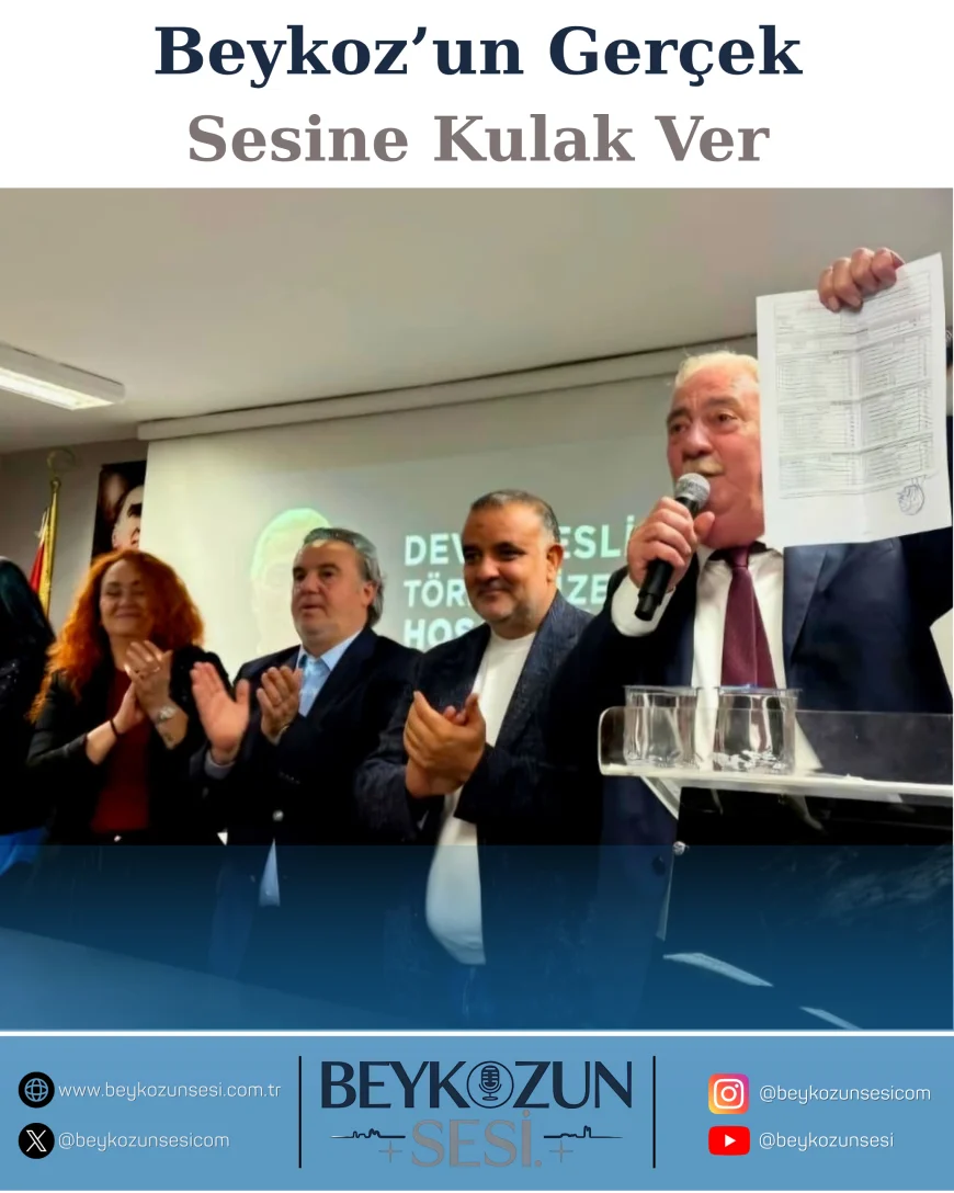 CHP Beykoz İlçe Başkanı Aydın Düzgün: "Birlikte daha güçlü bir CHP Beykoz inşa edeceğiz"