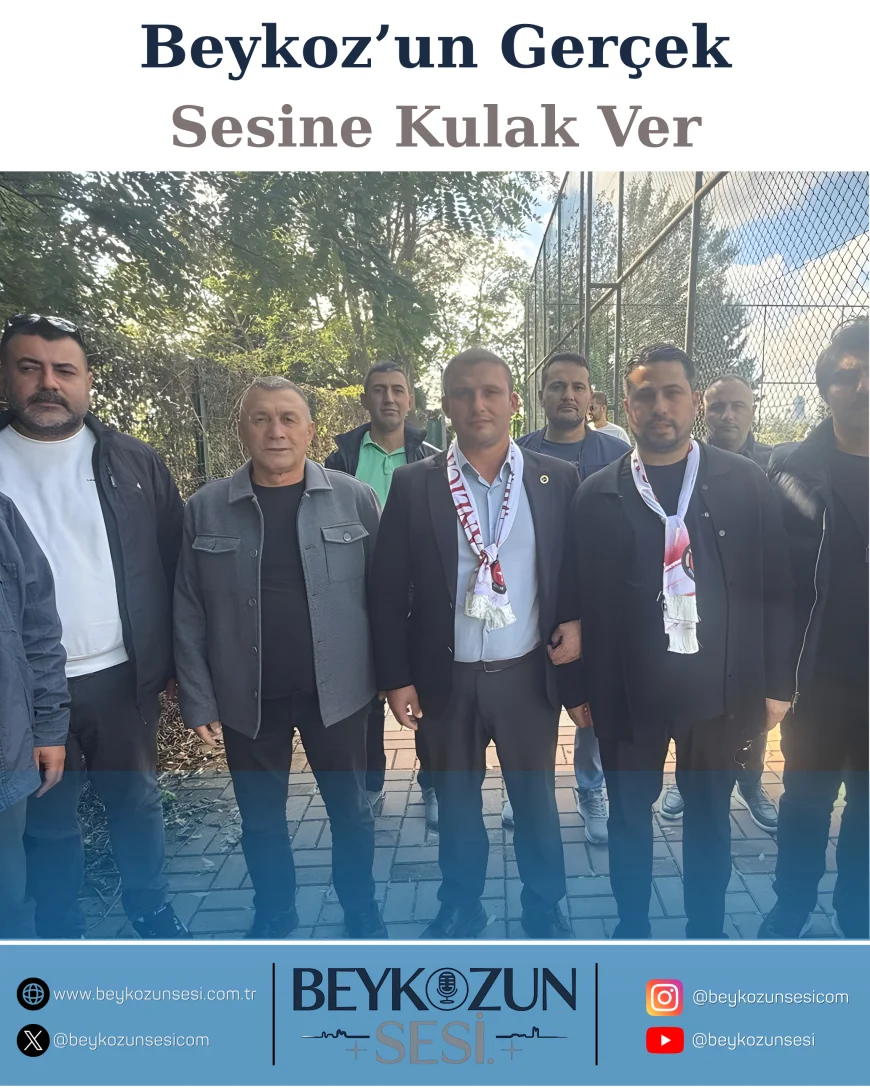 MHP Beykoz İlçe Teşkilatı Kanlıca Spor’un Maçında Tribünde Yerini Aldı