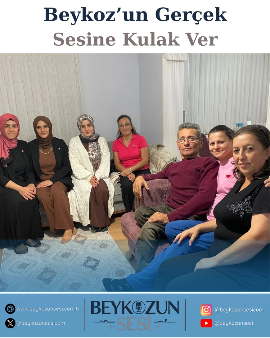MHP Beykoz Kadın Kolları’ndan “Komşum Nasılsın” programı kapsamında Çamlıbahçe’de anlamlı ziyaret