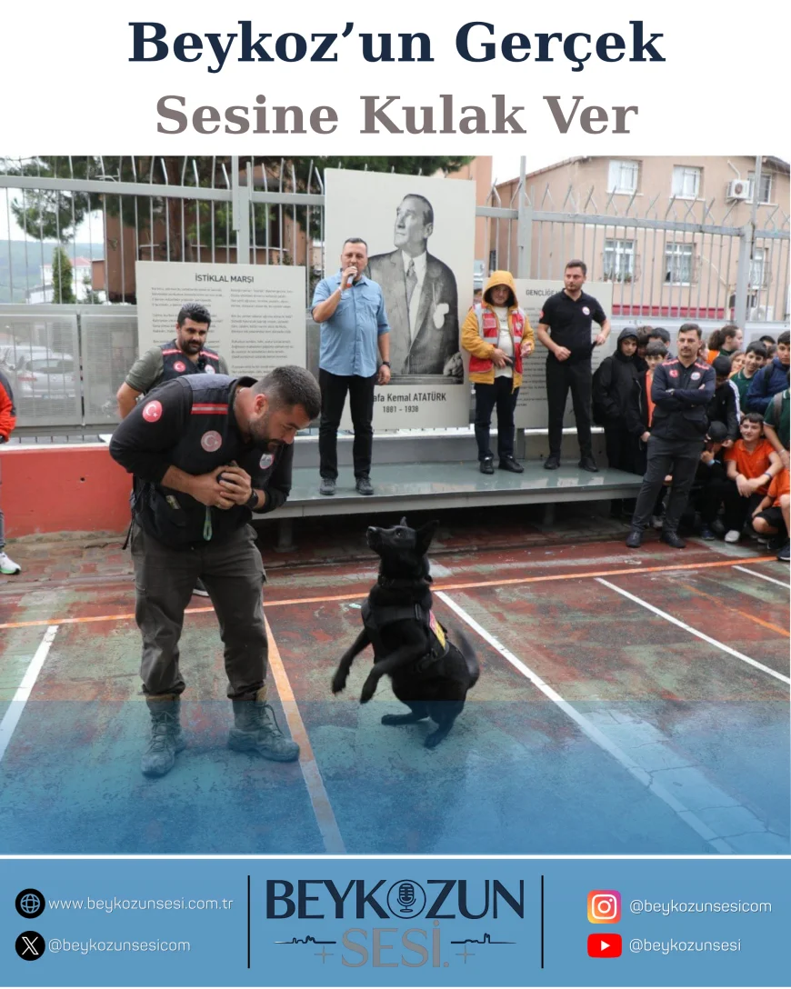 Beykoz’da öğrenciler deprem tatbikatıyla afet bilincini pekiştirdi