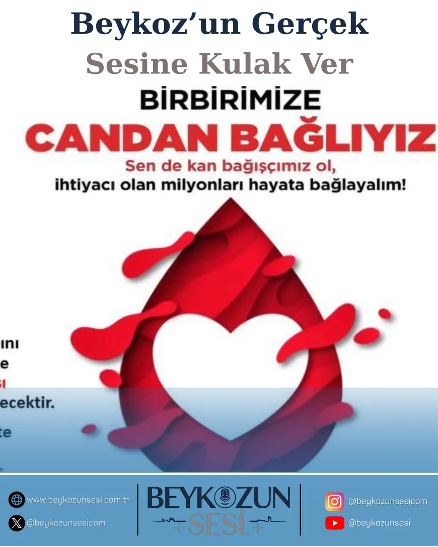 Beykoz Rüzgarlıbahçe Bahattin Özyazıcı İlkokulu’nda kan bağışı etkinliği düzenleniyor