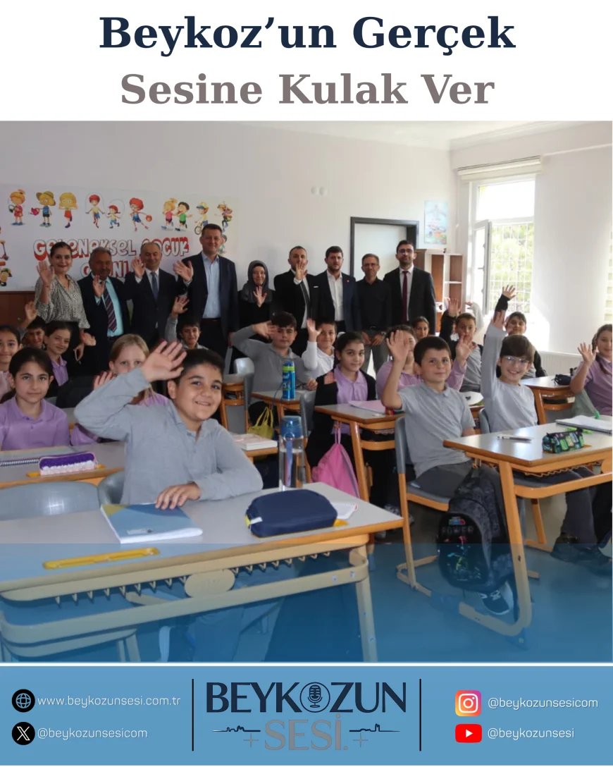 Beykoz Kaymakamı Dr. Fatih Ürkmezer: “Eğitim geleceğe yapılan en önemli yatırımdır”
