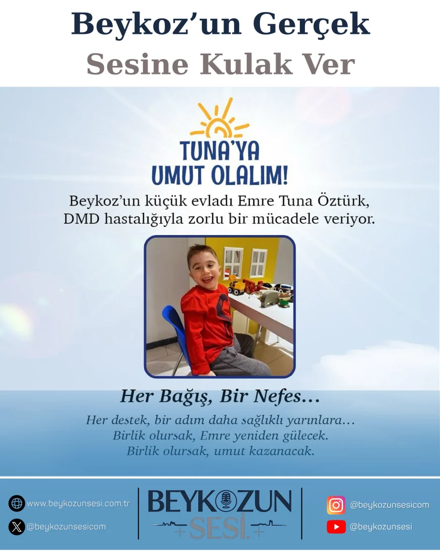 Beykoz’da DMD Hastalığıyla Mücadele Eden Emre İçin Zaman Daralıyor