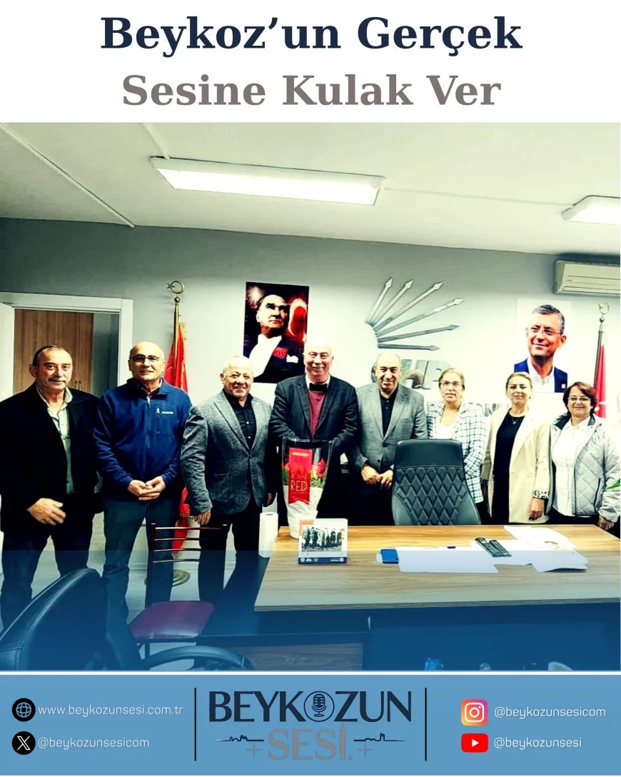 İYİ Parti Beykoz İlçe Başkanı Akif Taşdemir’den CHP Beykoz İlçe Başkanlığı’na Nezaket Ziyareti: “Beykoz Hepimizin Ortak Paydası”