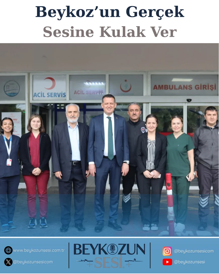 Beykoz Kaymakamı Dr. Fatih Ürkmezer: “Sağlık hizmetlerinin aksaksız yürütülmesi için tüm kurumlarımızla iş birliği içindeyiz”