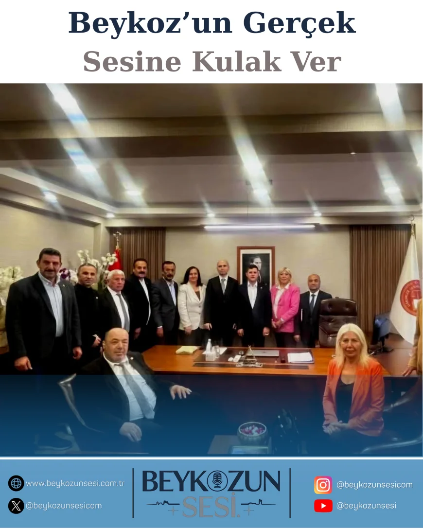Beykoz Muhtarlarından Cumhuriyet Başsavcısı Harun Bulut’a Hayırlı Olsun Ziyareti