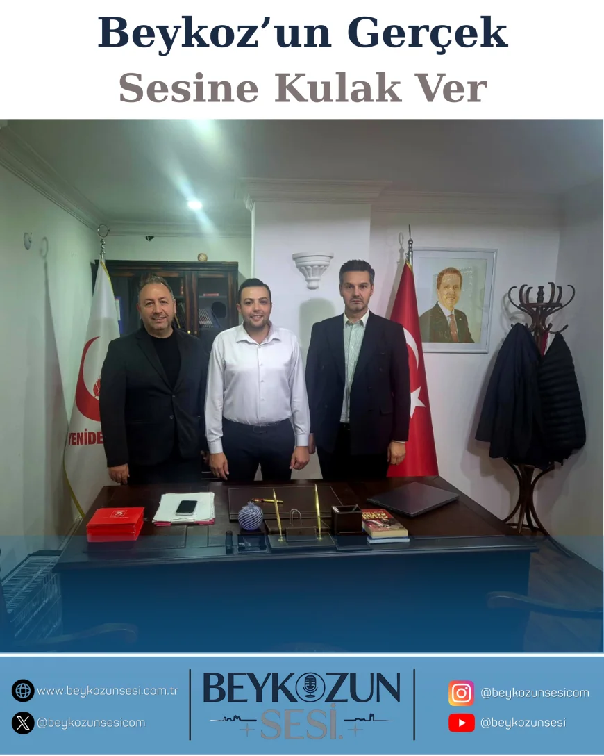 Beykoz’un İyilik Elçileri Remzi Çıra ve Salih Dursun’dan Yeniden Refah Partisi Ziyareti